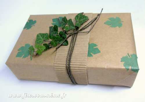 Papier Cadeau Inspiration Nature - Fêtes vous même