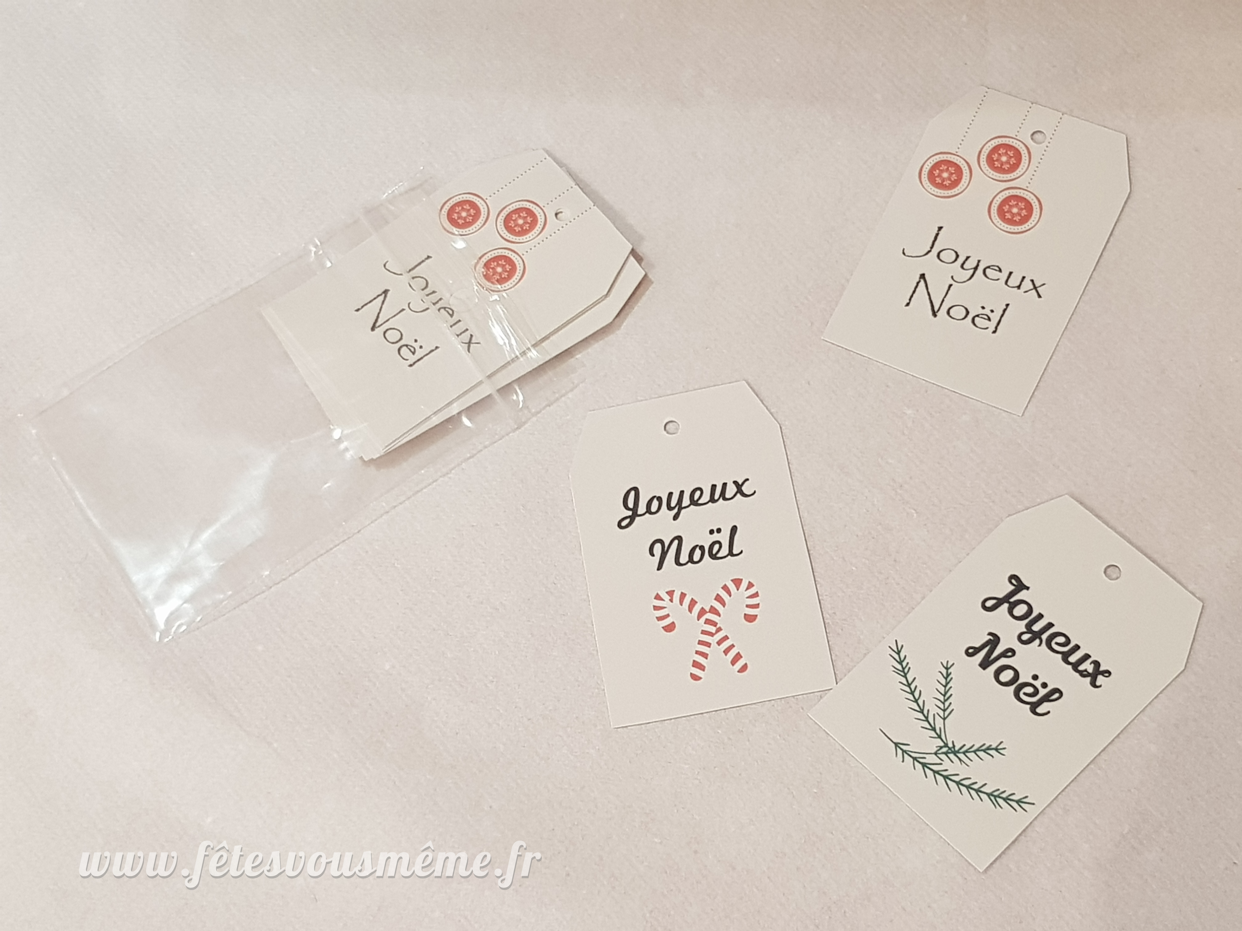 Étiquettes de noël – Image 3