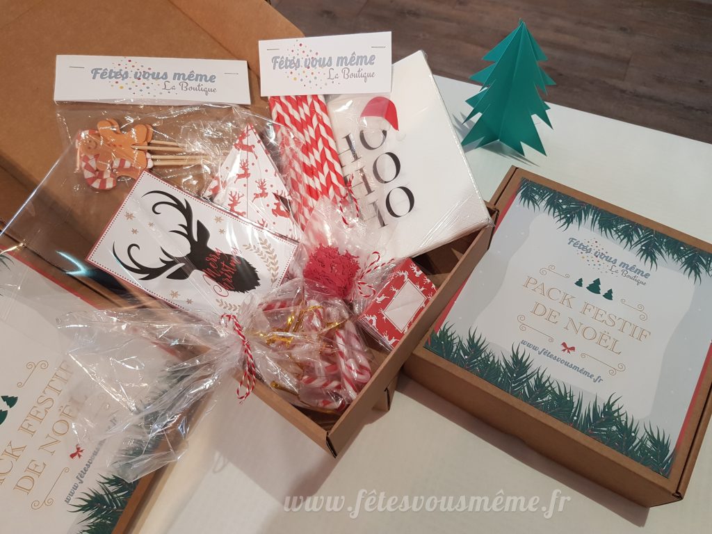 Pack festif Noël - Fêtes vous même