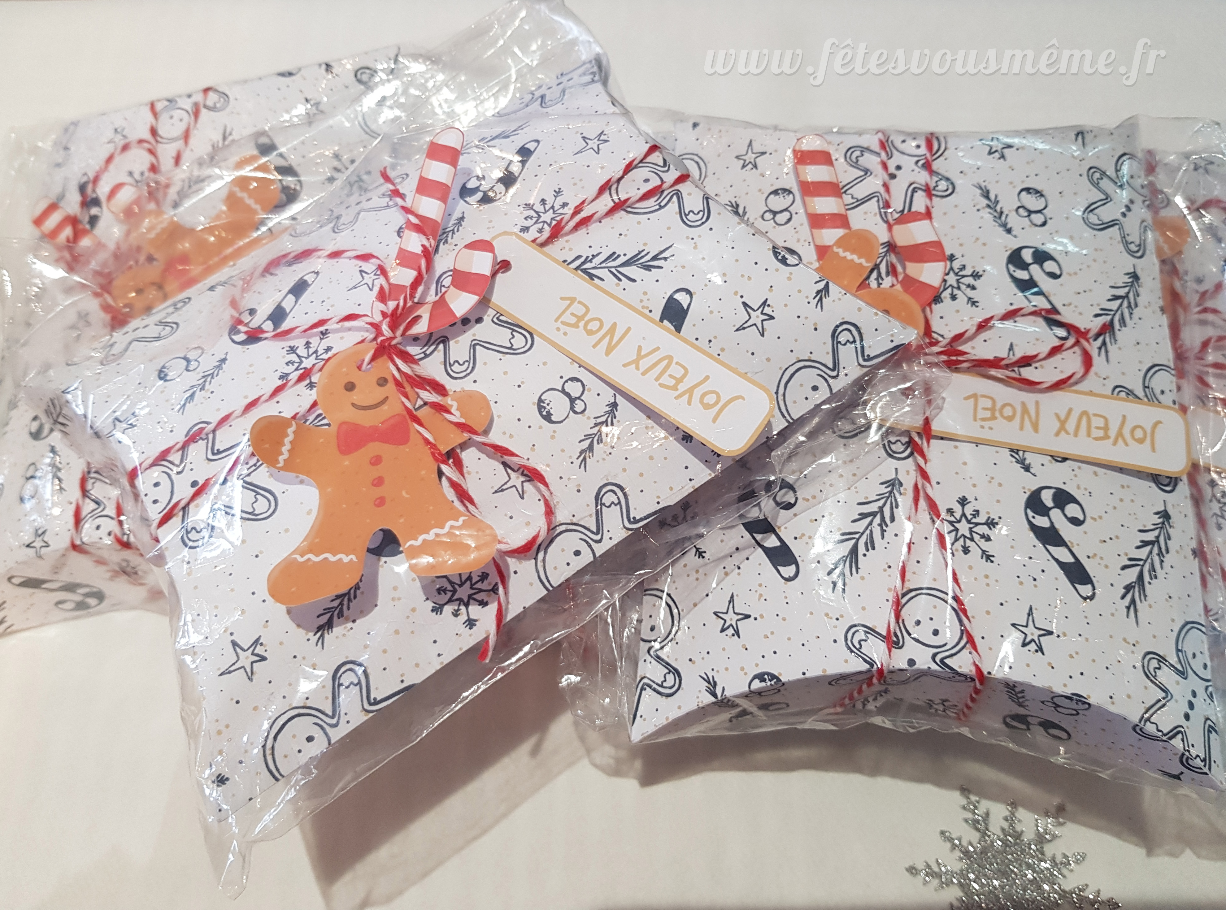 Boite cadeau Noël & étiquettes – Image 2
