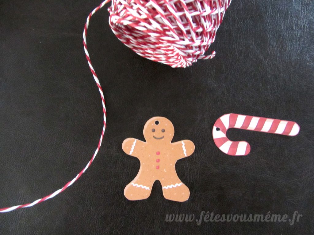 Etiquettes cadeaux Noël - Fêtes vous même