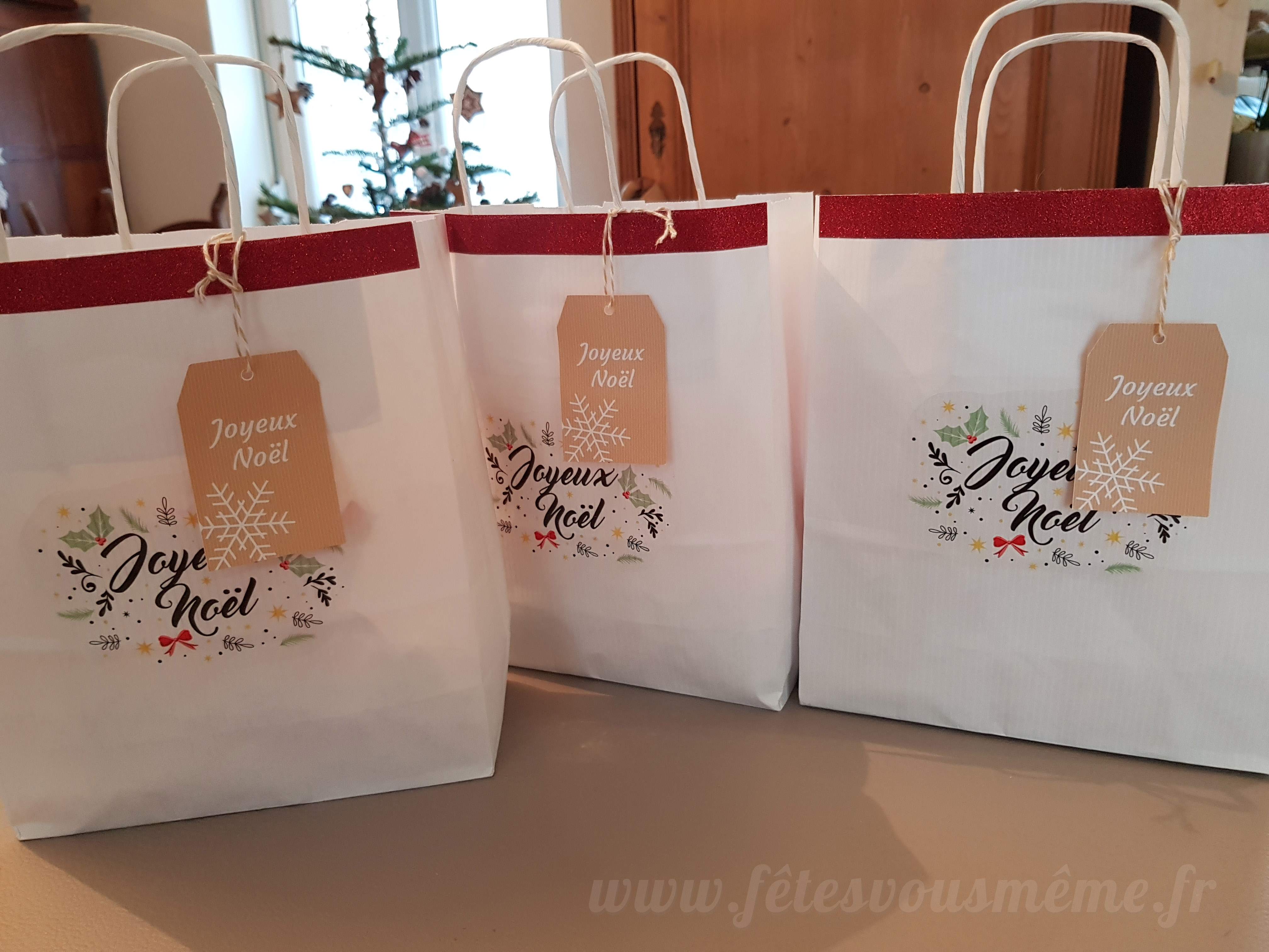 Sacs papier kraft blanc - Sacs Cadeaux – Image 5