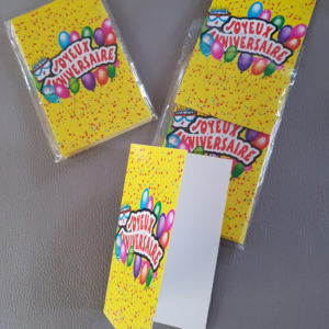 Invitations Joyeux anniversaire
