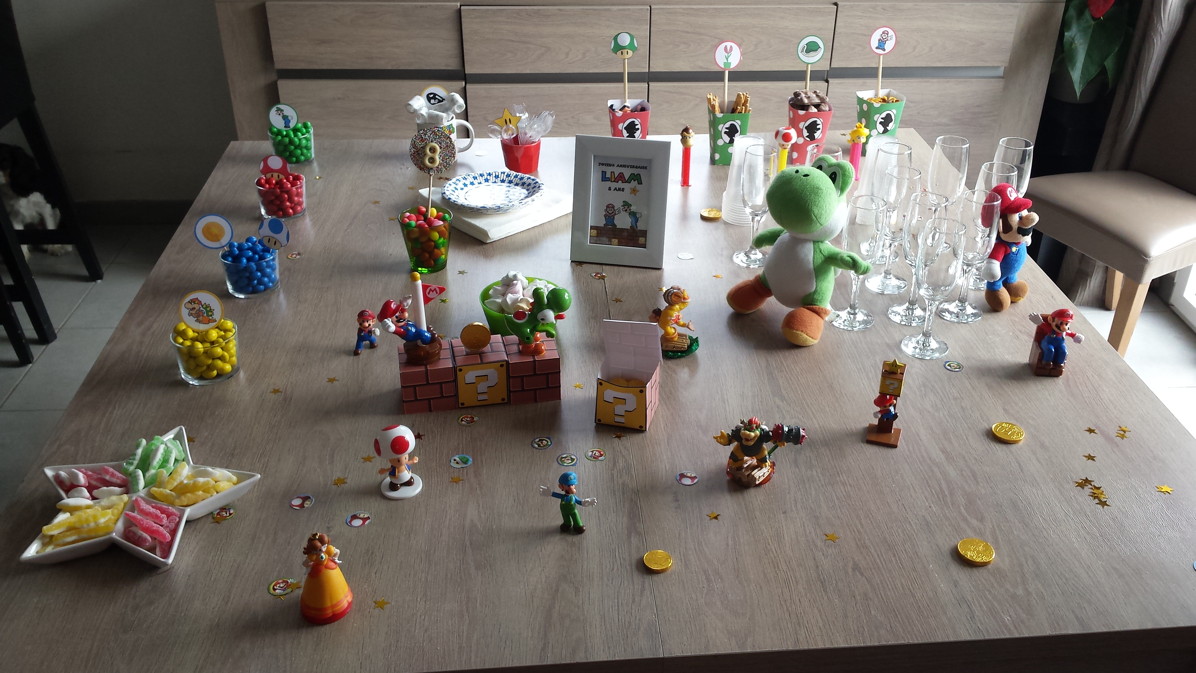 Kit déco "Mario Bros"