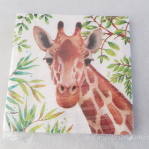 Serviettes Girafe