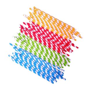 Pailles 4 couleurs RVBJ