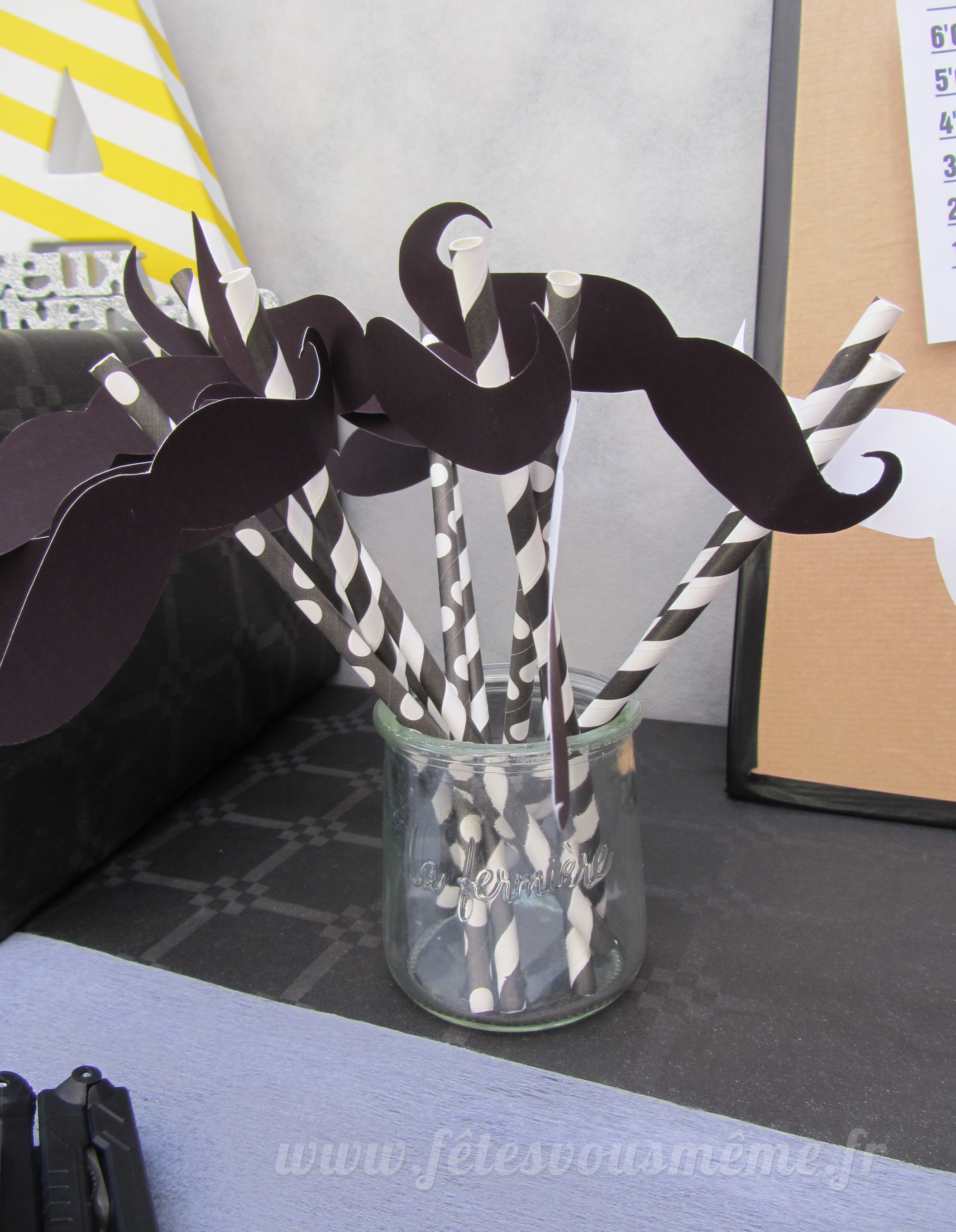 Pailles Moustaches - Photobooth (x10) – Image 3