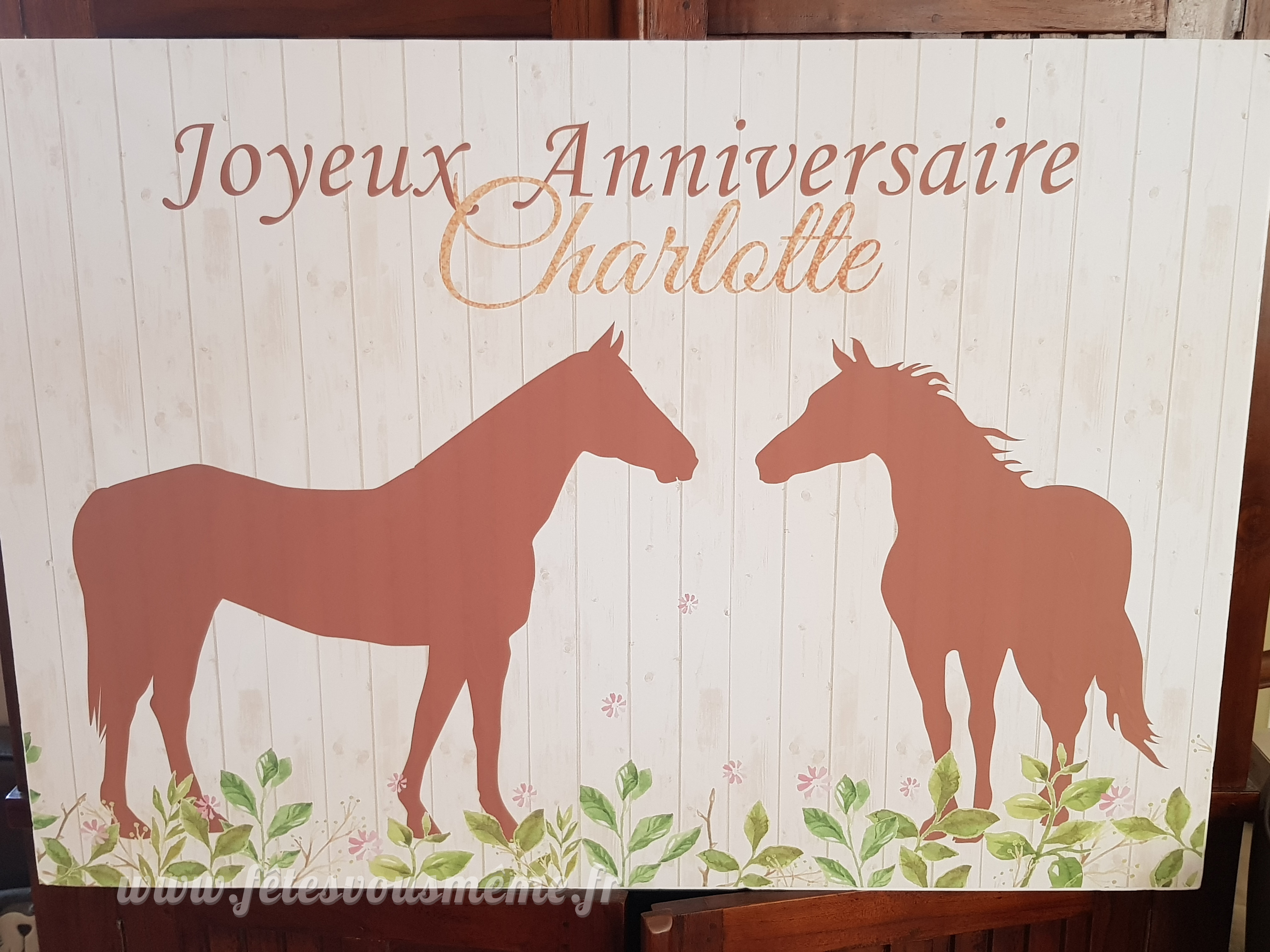 Affiche décor "Poney-Club"