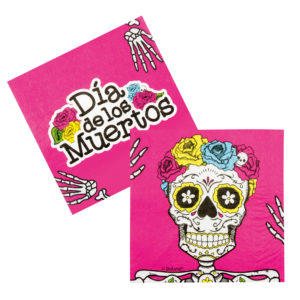 Serviettes « El dia de los muertos »