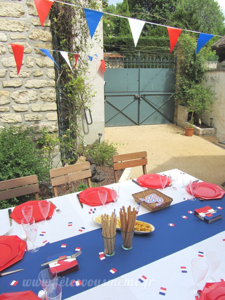 Table Gourmande 14 Juillet - Fêtes vous même