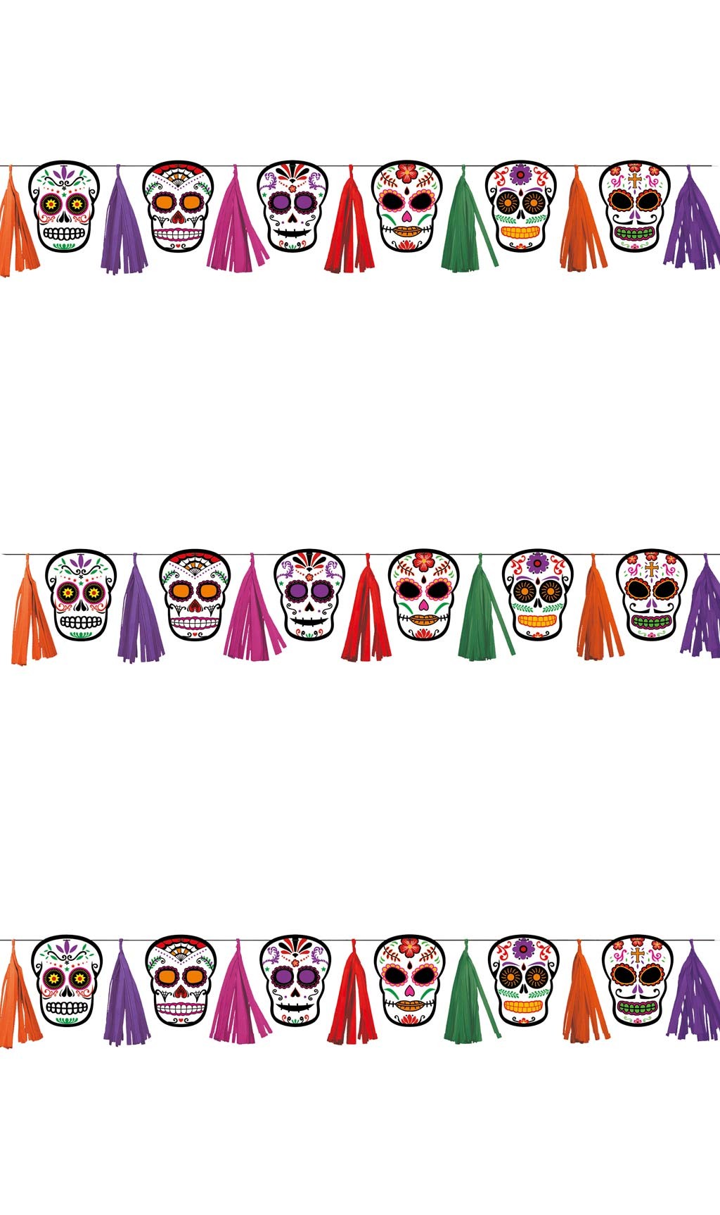 Guirlande "Dia de los Muertos"