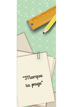 Marque-Page école - Fêtes vous même