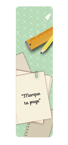 Marque-Page école - Fêtes vous même