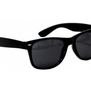 Lunettes noires agent secret