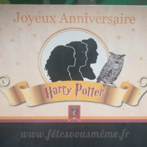 Affiche décor "Harry Potter"