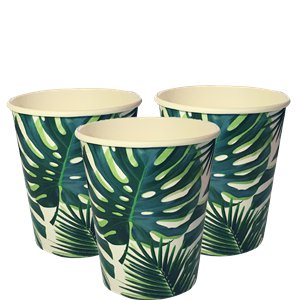 Gobelet carton jungle