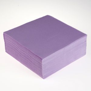 Serviettes mauves