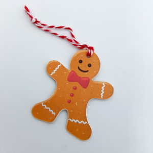Bonhomme pain d'épices x5 - Décoration sapin