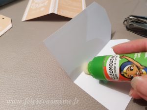 étiquette pour chocolat chaud -collage