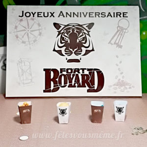 Affiche décor "Aventure au Fort"