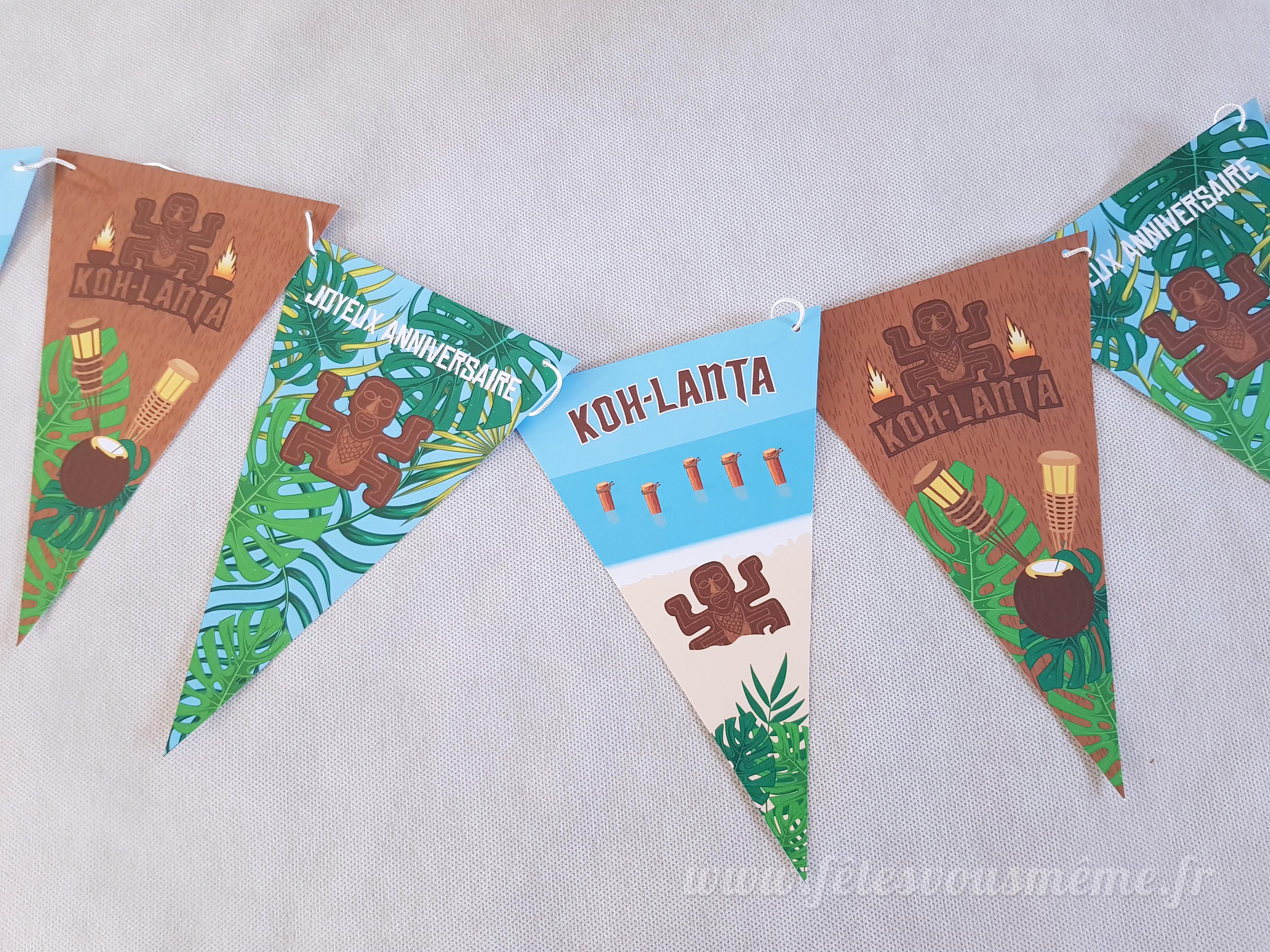 Kit déco « Les aventuriers de l'île » – Image 3