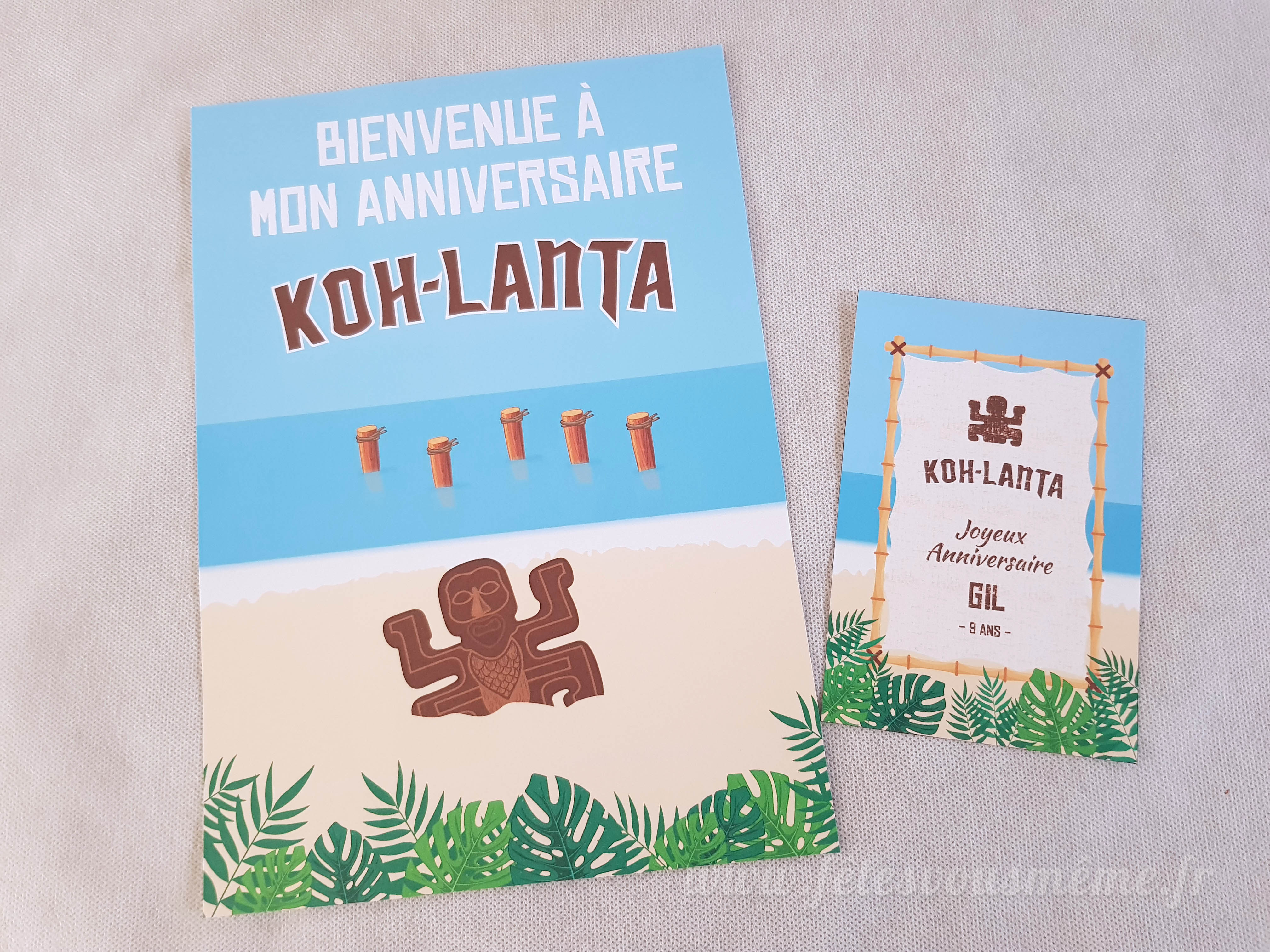Kit déco « Les aventuriers de l'île » – Image 4