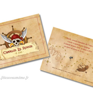 Invitation Pirate
