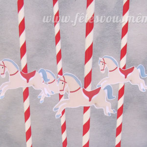 Pailles Chevaux Carrousel (x10)