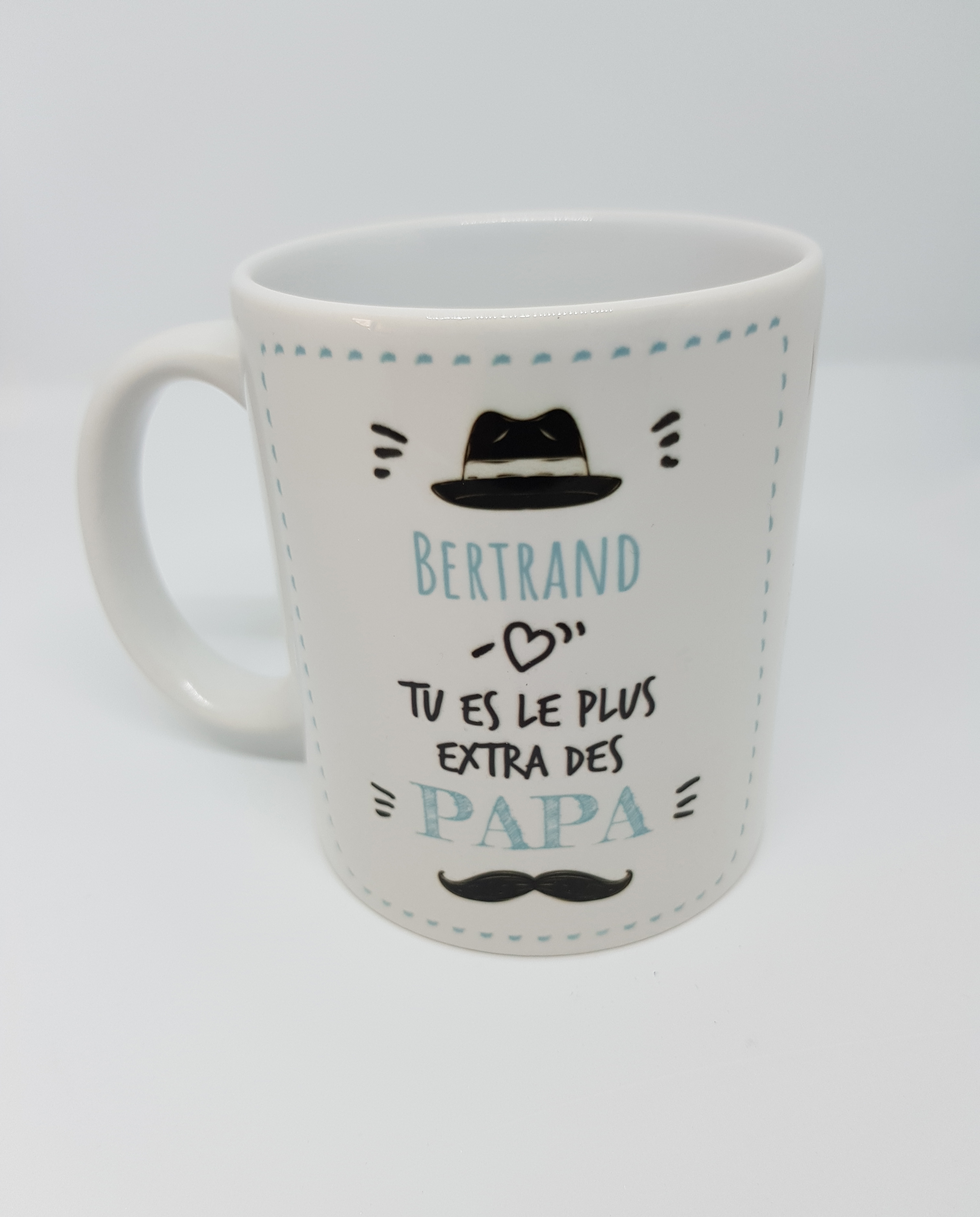 Mug personnalisé Fête des pères Moustache