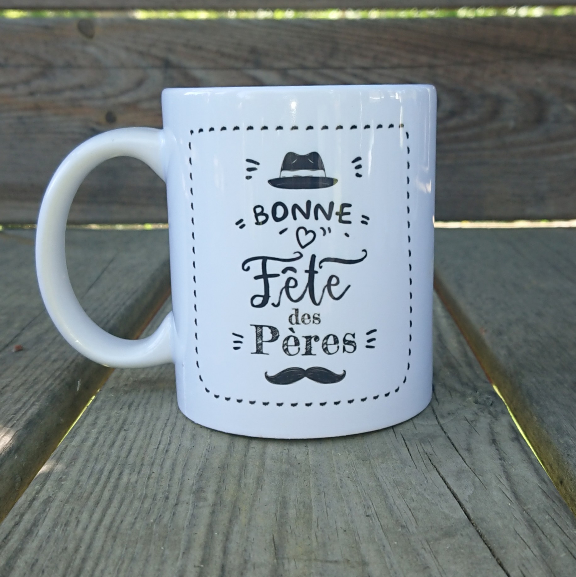 Mug Fête des pères Moustache