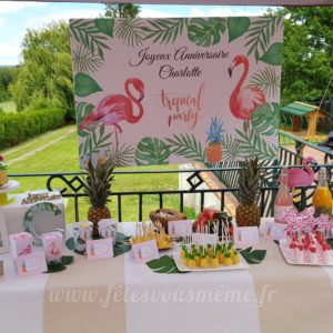 Kit déco "Tropical Party"