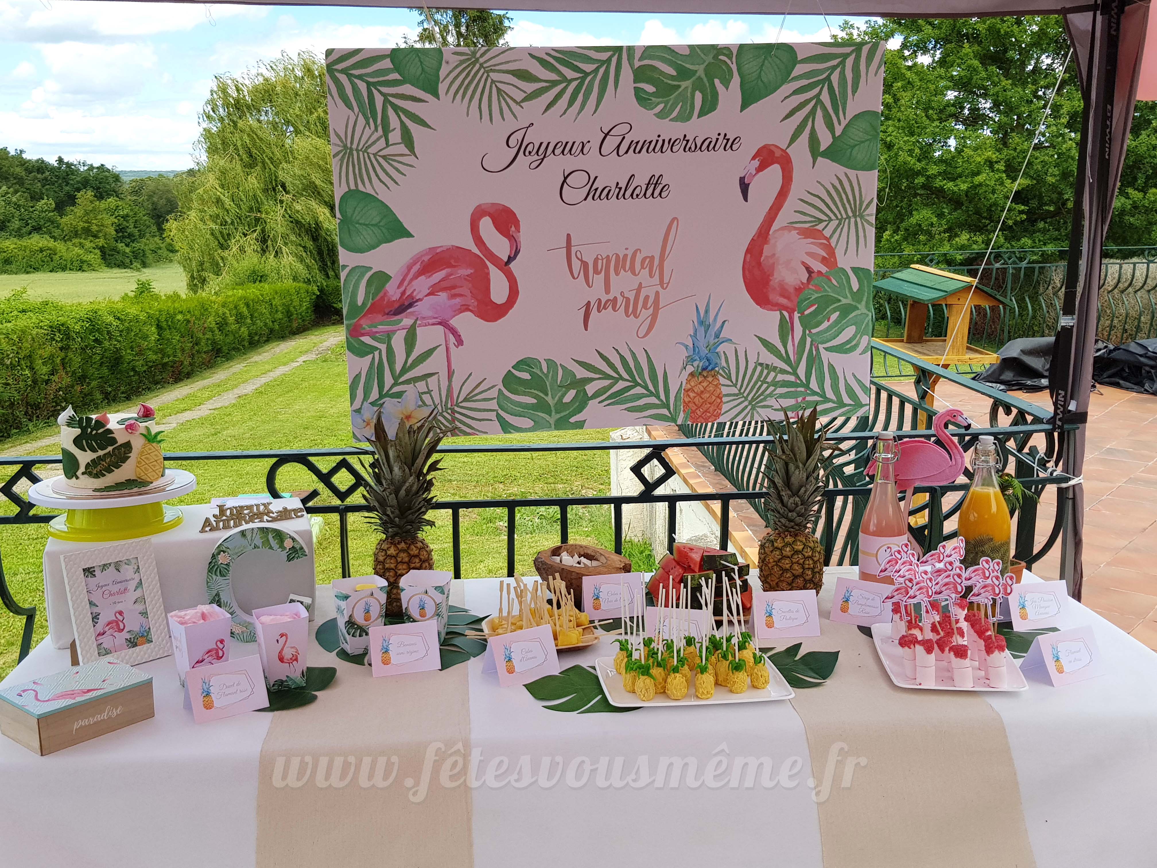 Affiche décor "Tropical Party" – Image 2