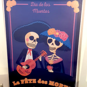 Affiche décor "Dia de los Muertos"