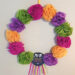 Couronne de fleurs en papier Dias de Los Muertos 2 - Fêtes vous même