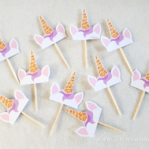 Toppers licorne