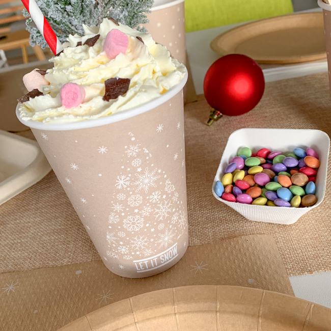 Gobelet Kraft "Let it snow" – Image 2