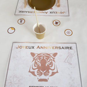 Sets de table "Aventure au Fort"