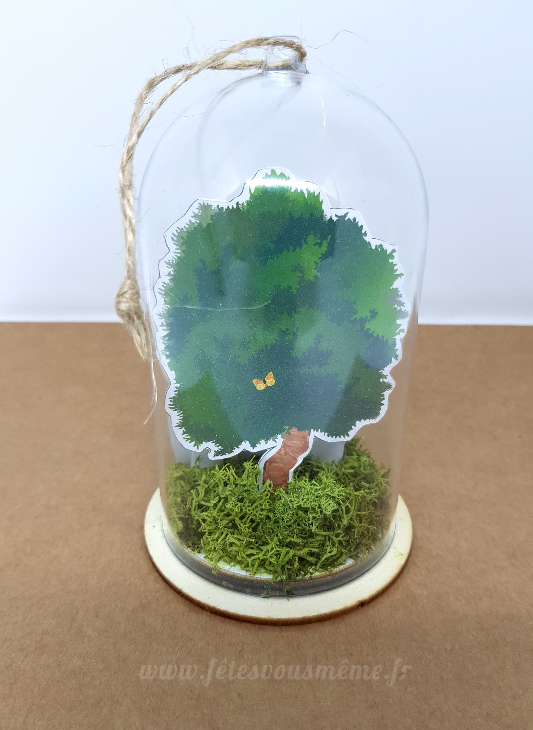 Décor printemps sous cloche – Image 2