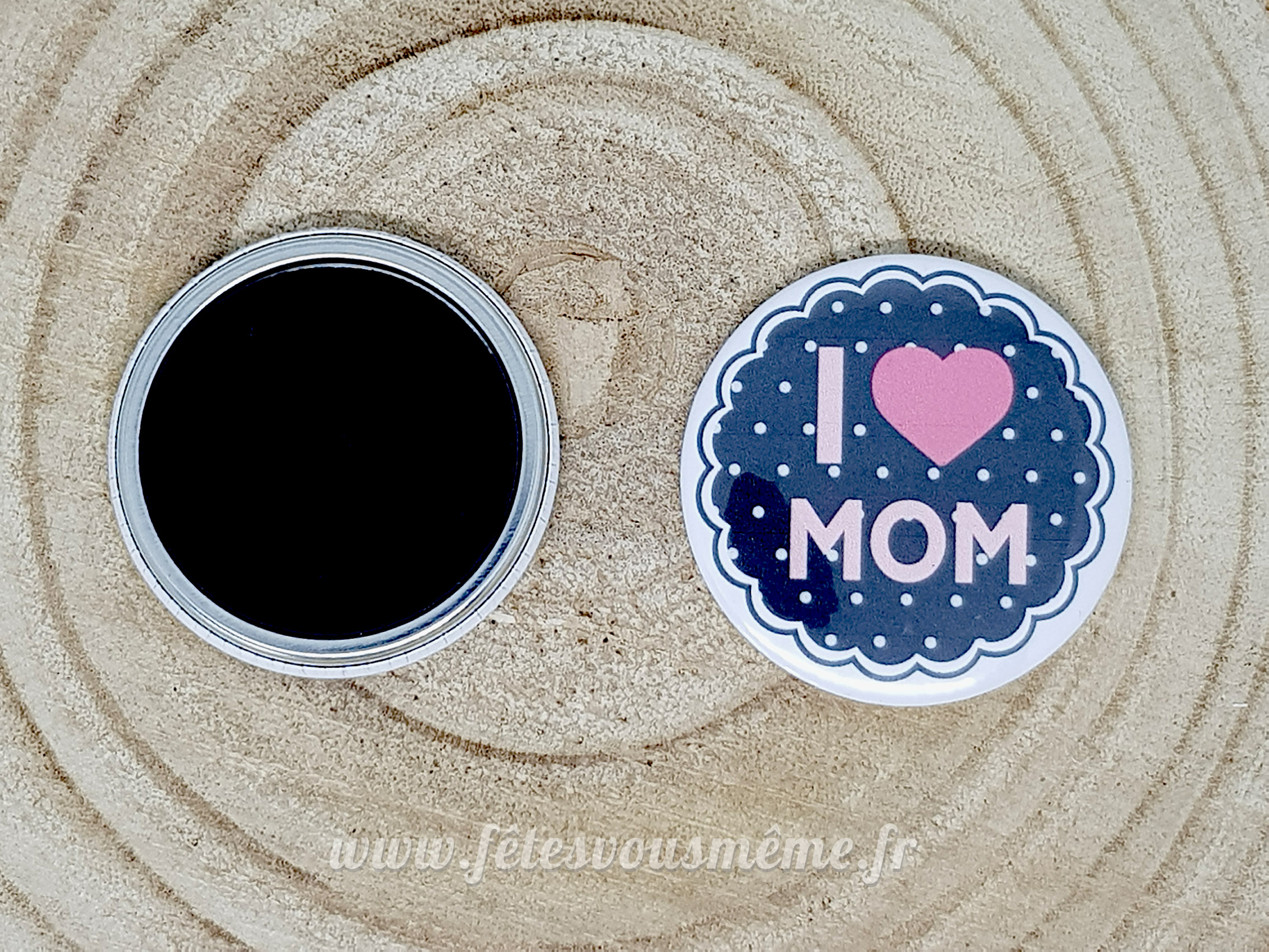 Magnet "Je t'aime Maman" – Image 2
