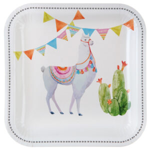 Assiette Péruvienne Lama