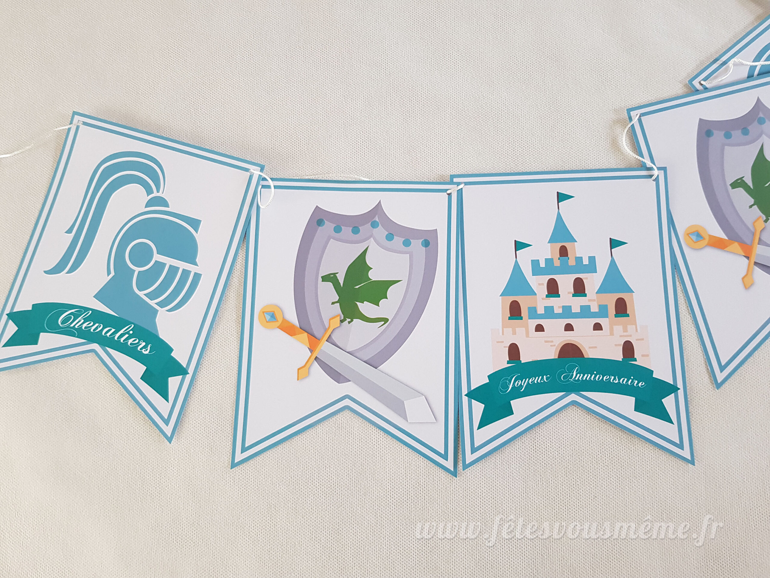 Kit déco « Princesse & Chevalier » – Image 6