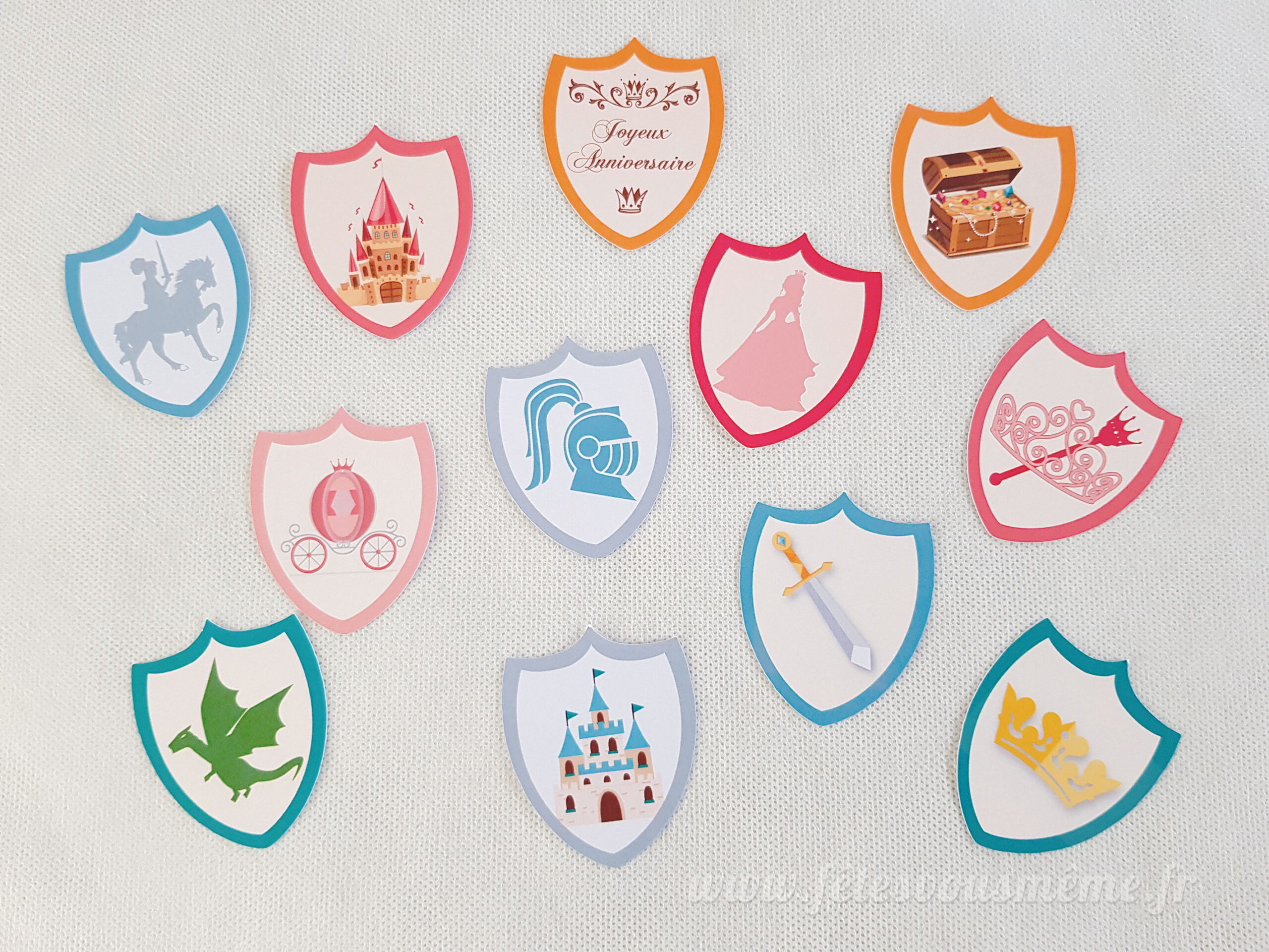 Kit déco « Princesse & Chevalier » – Image 2