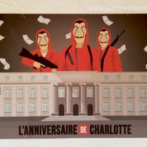 Affiche décor Le casse du siècle