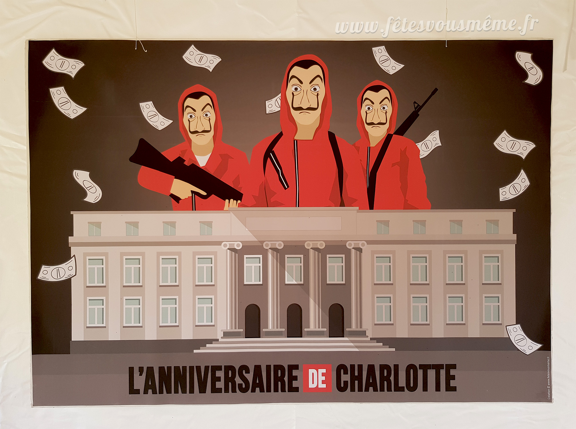Affiche décor Le casse du siècle