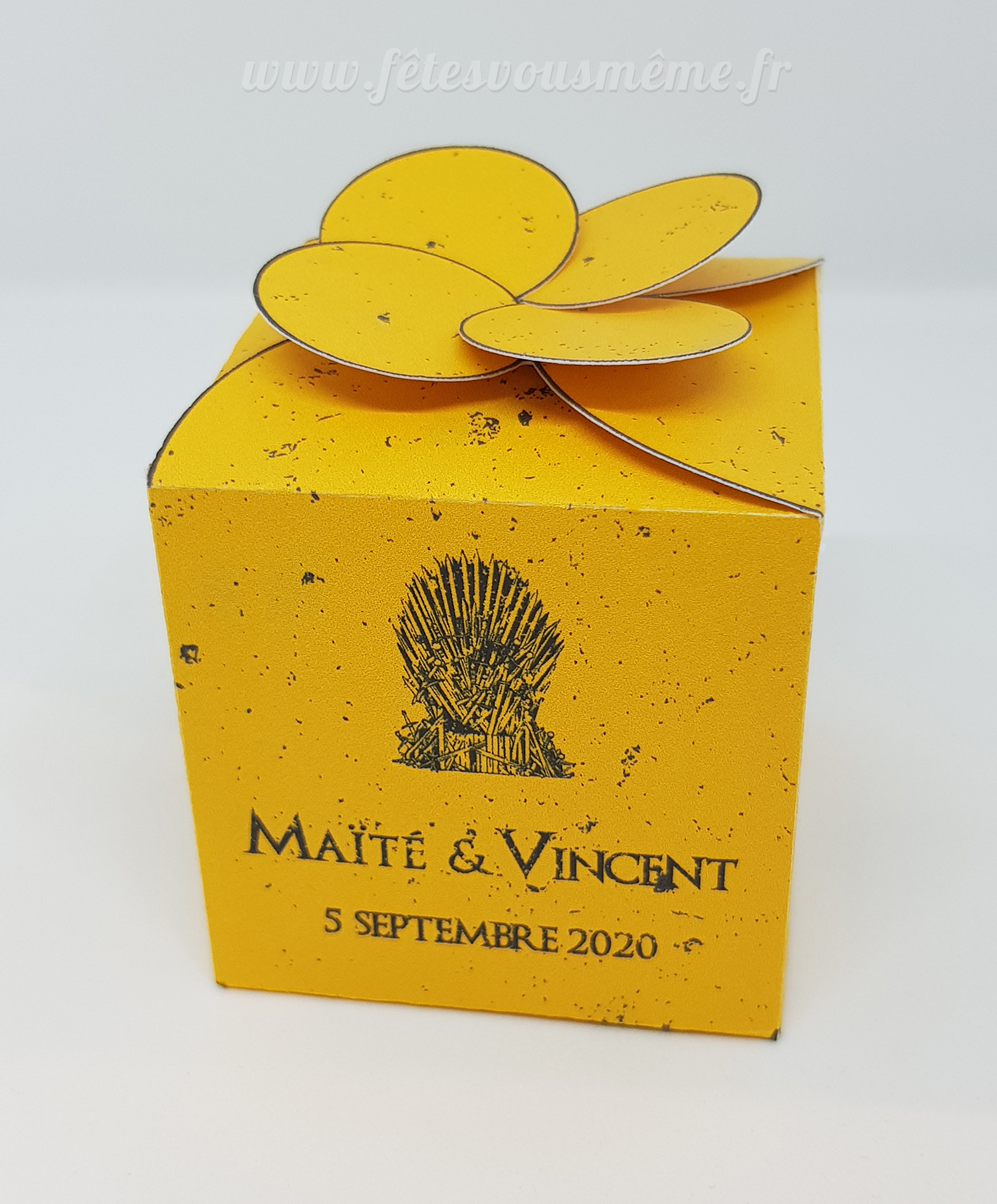 Boite à dragées "Le Jeu des Rois" – Image 4