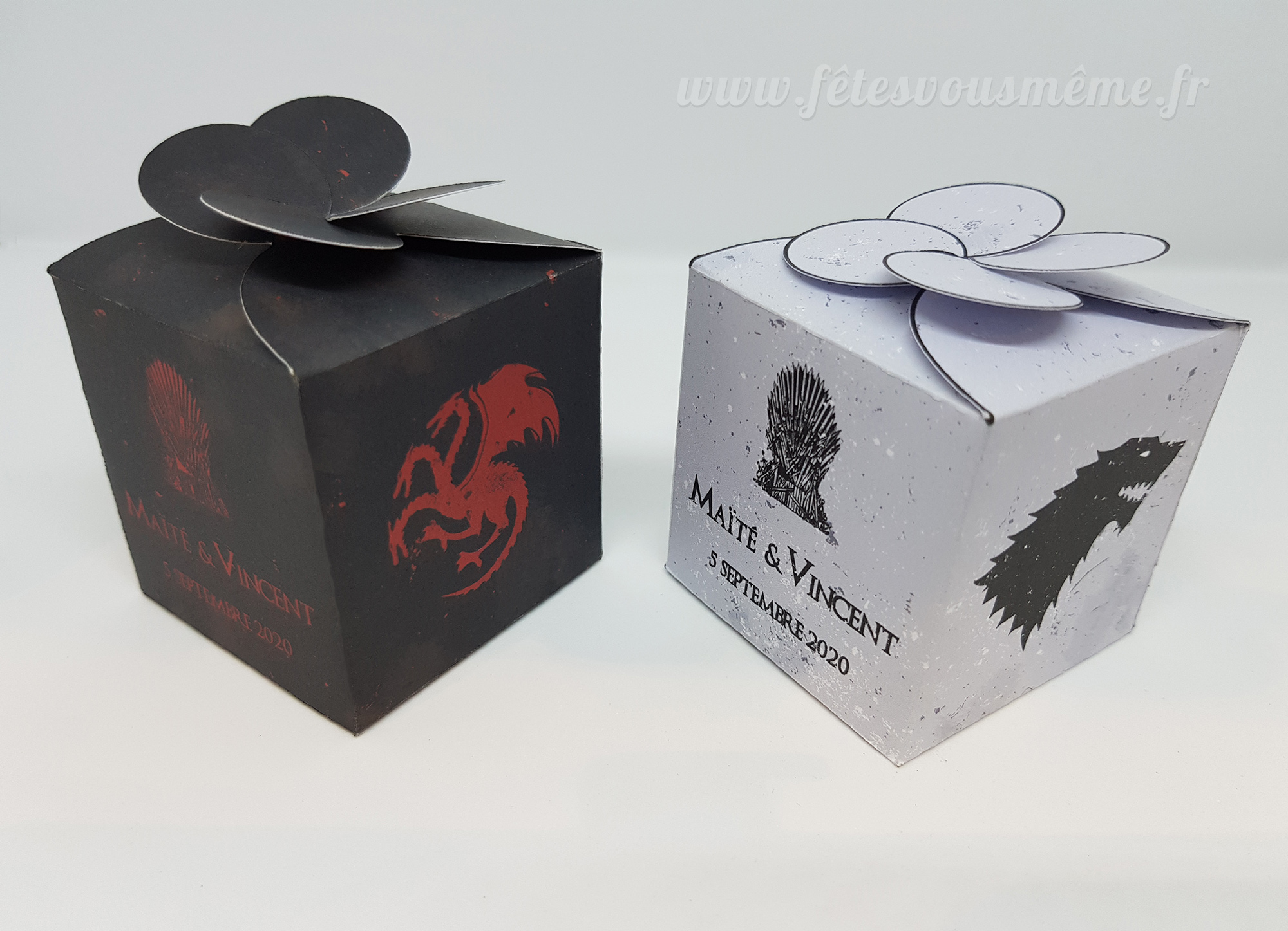 Boite à dragées "Le Jeu des Rois" – Image 3