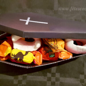 Boites à bonbons "Cercueil"- Vampire Party (lot de 2)