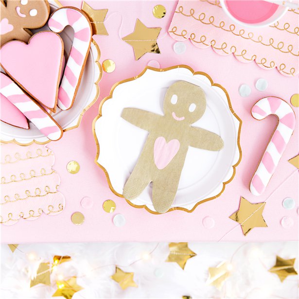 Serviettes de Noël Gingerbread – Image 2