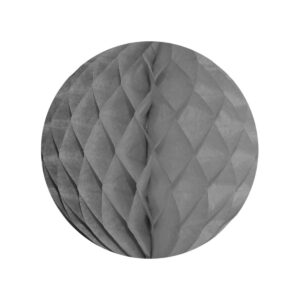 Boule alvéolée Grise 20 cm