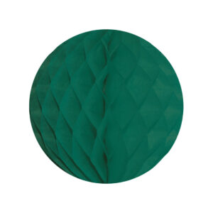 Boule alvéolée vert jade 25 cm